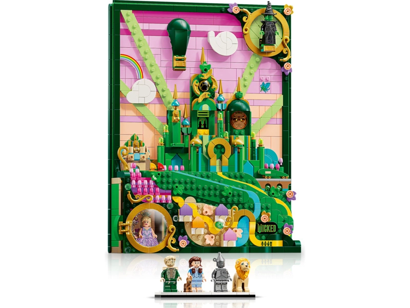 LEGO Wicked - Nástenné umenie: Emerald City