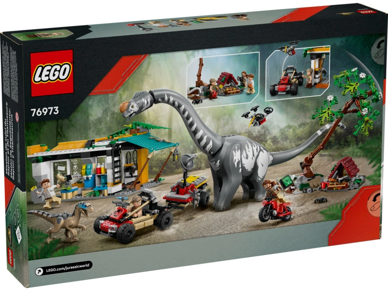 LEGO Jurský svet - Misia na sledovanie dravca a titanosaura