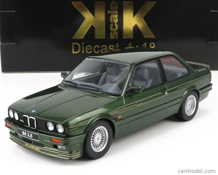 Kk-scale BMW 3-series Alpina B6 3.5 (e30) 1988 1:18 Green Met