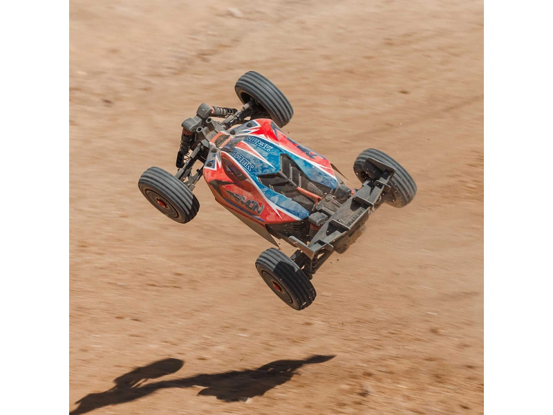 RC auto Arrma 1/8 Typhon 223S BLX 4WD RTR DSC, červená