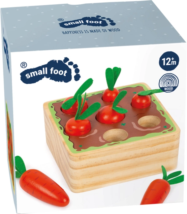 small foot Hra najdi mrkev - poškozený obal