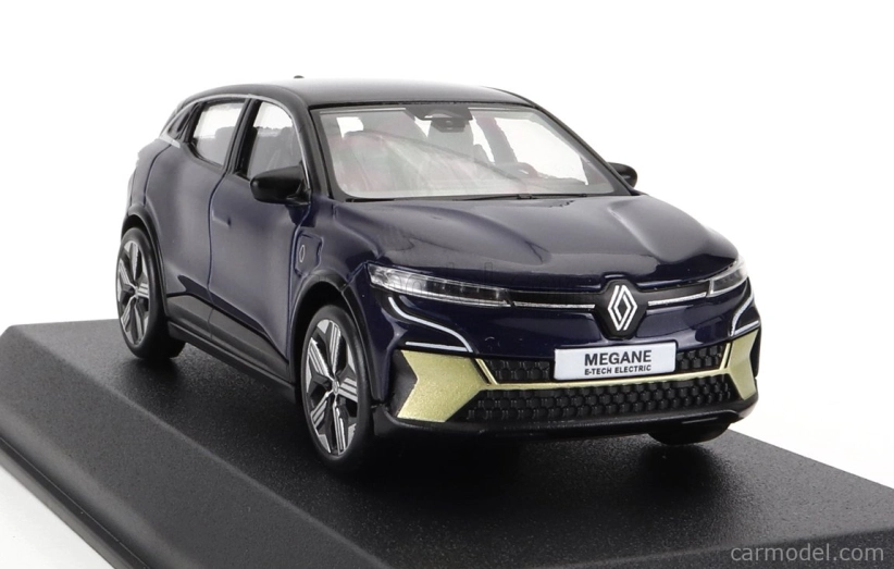 Norev Renault Megane E-tech 100% Electric 2022 1:43 Modrá čierna