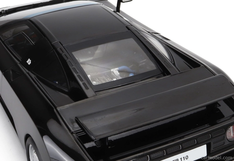 Bugatti Eb110 1991 v mierke 1:12 čierna