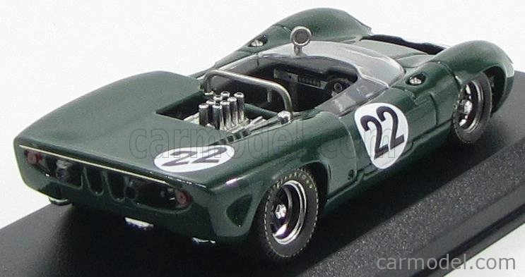 Najlepší model Lola T70 Spider N 22 Silverstone 1966 H.dibley 1:43 Zelená