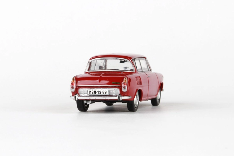Abrex Škoda 1100MBX (1969) 1:43 – červená rubínová
