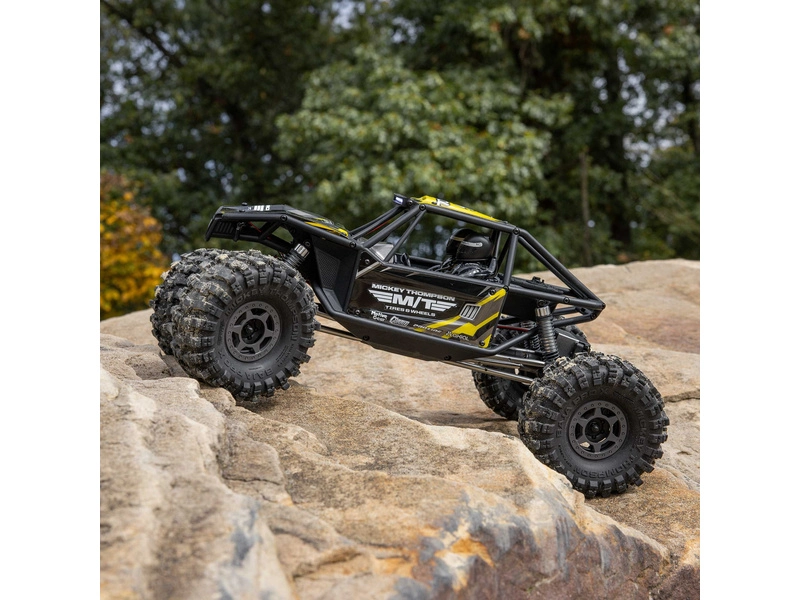 RC auto Axial Capra 1.9 4WS 1:10 RTR, oranžová