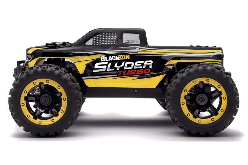 RC auto Slyder MT Turbo 1/16 4WD 2S Brushless, žltá