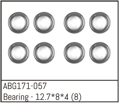 ABG171-057 - Ložiska 12,7x8x4, 8ks