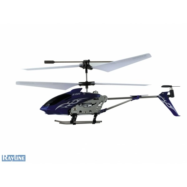 RC vrtuľník Rayline 100G INFRA, modrá
