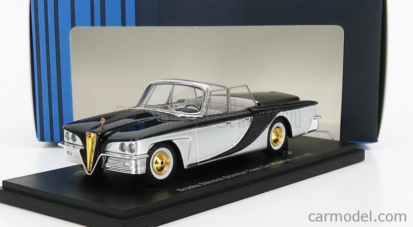 Avenue43 Brook stevens Scimitar Town Car Phaeton Usa Cabriolet Open 1959 1:43 Stříbrná Černá