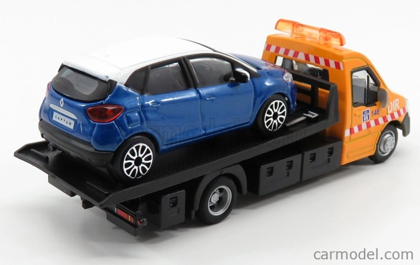 Bburago Mercedes benz Sprinter Soccorso Stradale + Renault Captur 1:43