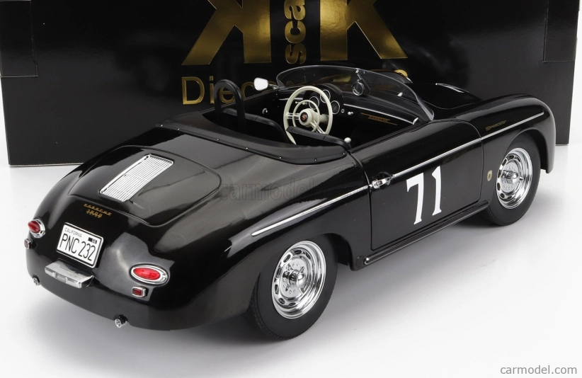 Porsche 356 Speedster N 71 1955 v mierke 1:12 čierna