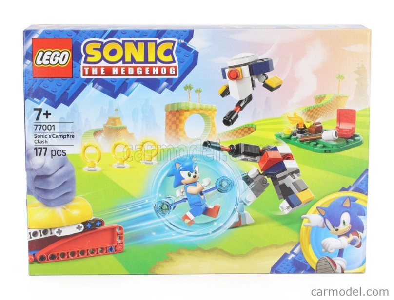 Lego figúrky Ježko Sonic - Sonic's Campfire Clash - 177 Pezzi - 177 ks Rôzne