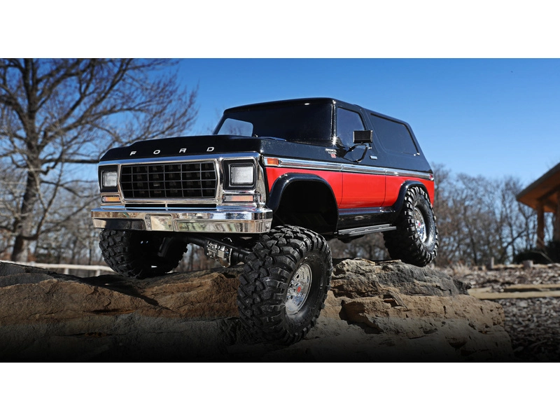 RC auto Traxxas TRX-4 Ford Bronco 1:10 TQi RTR, Sunset