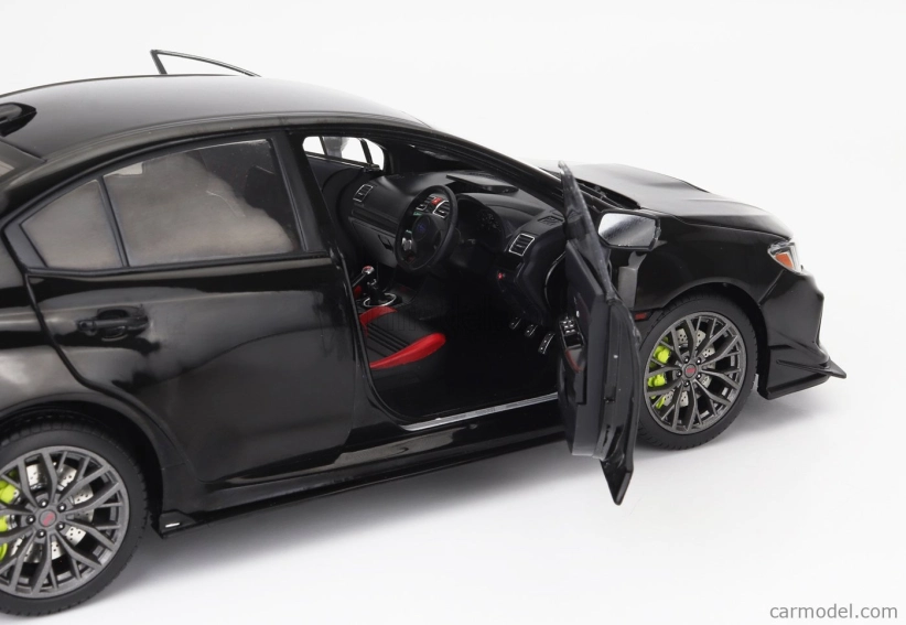 Sun-star Subaru Impreza Sti (s207) Custom Version 2018 1:18 Black