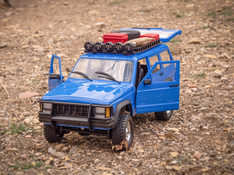 RC auto SUV Legend 1:12 4WD, modrá + náhradní baterie