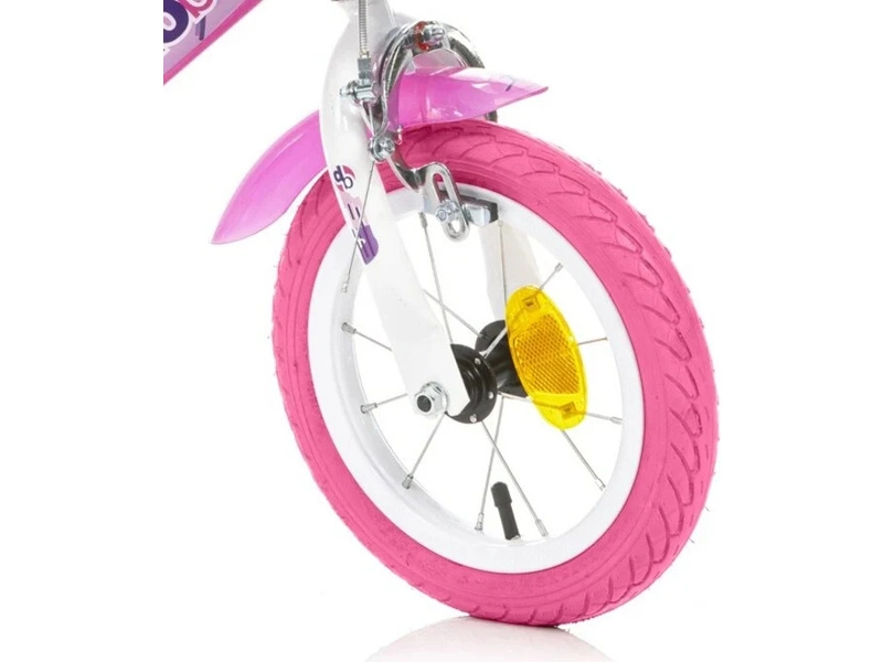 DINO Bikes - Dětské kolo 12" Fairy růžové
