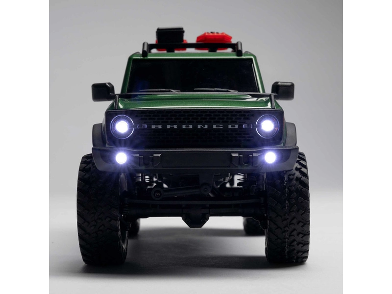 RC auto Axial SCX24 Ford Bronco 2021 1:24 4WD RTR, červená