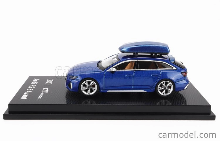 Cm-models Audi A6 Rs6 Avant C8 Sw Station Wagon 2021 1:64 Blue