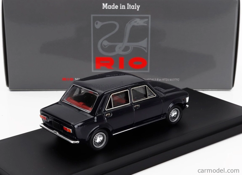 Rio-models Fiat 128 2-series 1972 1:43 Modrá