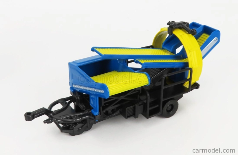 Bburago New holland T7.315 Tractor With Cultivator Trailer 2016 1:50 Blue