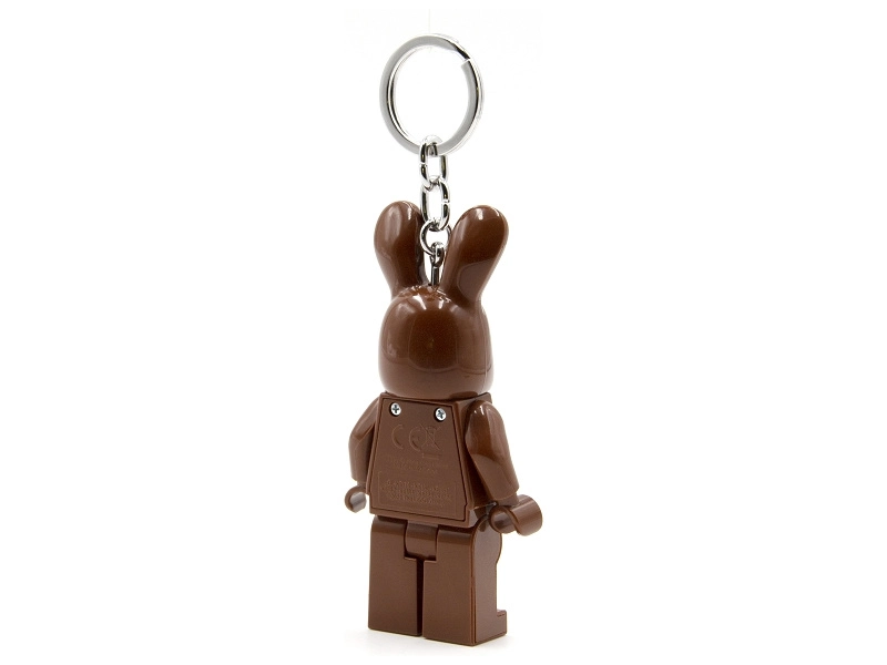 LEGO svietiaca kľúčenka – Ikonický čokoládový zajac
