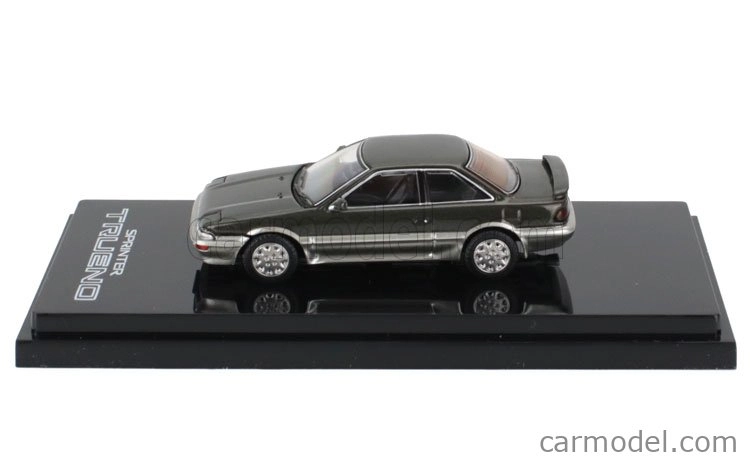 Zapaľovanie-model Toyota Sprinter Trueno (ae92) Gt Apex Coupe 1989 1:64 zelená strieborná