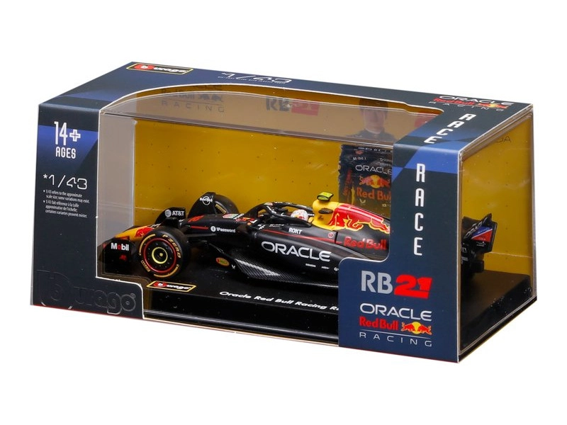 Bburago Oracle Red Bull Racing RB21 (2025) 1:43 #22 Tsunoda (hardcase)
