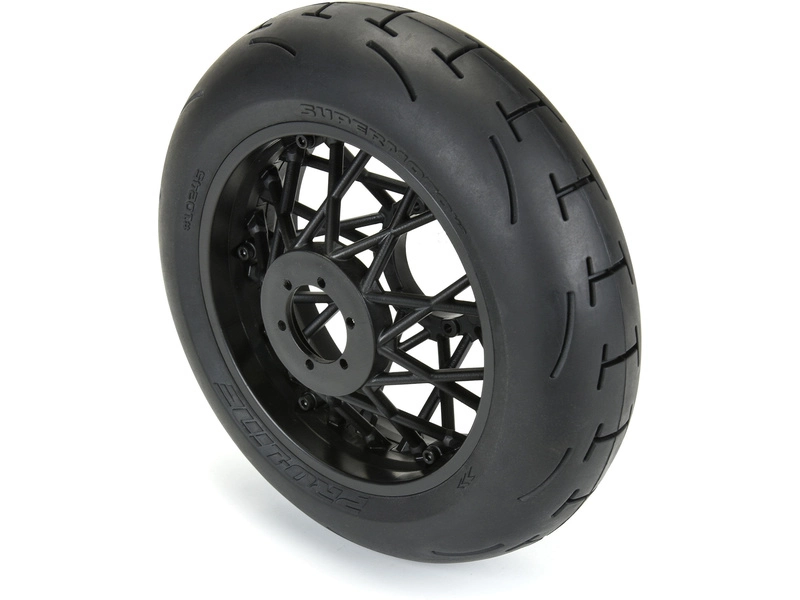 Motocykel Pro-Line so zadnou časťou 1:4 Supermoto 2.0 S3, čierny disk: PM-MX/SM
