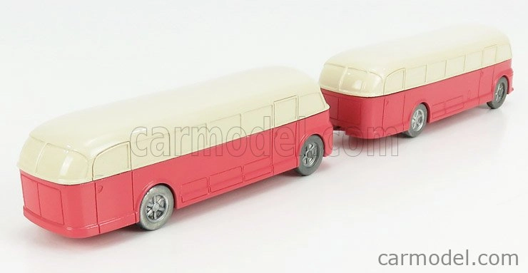 Officina-942 Fiat 666rn Bus Con Rimorchio Viberti Parigi 1946 1:76 Ružový krém