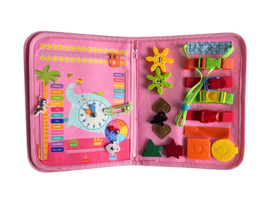 2Kids Toys Senzorická busy kniha Jedonorožec 1