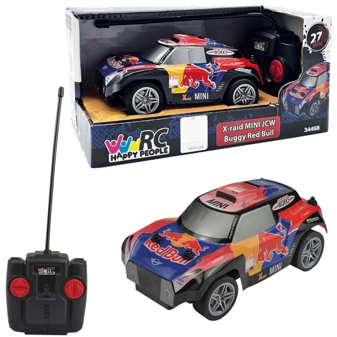 RC autíčko X-Raid MINI JCW Buggy Red Bull
