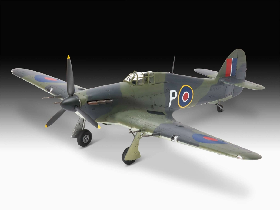Plastic ModelKit letadlo 03768 - Hawker Sea Hurricane Mk.IIC (1:32)