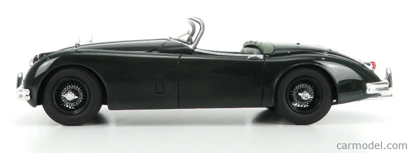 Cult-scale models Jaguar Xk150 Spider Open 1958 1:18 Britská Závodní Zelená