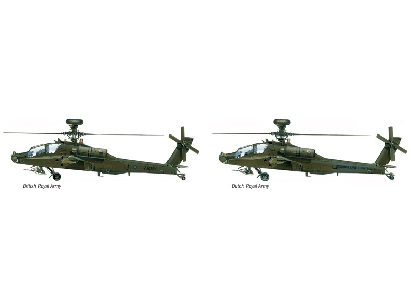 Italeri Boeing AH-64 D Apache Longbow (1:72)