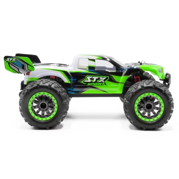 STX elektro offroad truggy „NOVINKA 2023“ – 2,4 GHz RTR (4wd), zeleno-modrá verzia