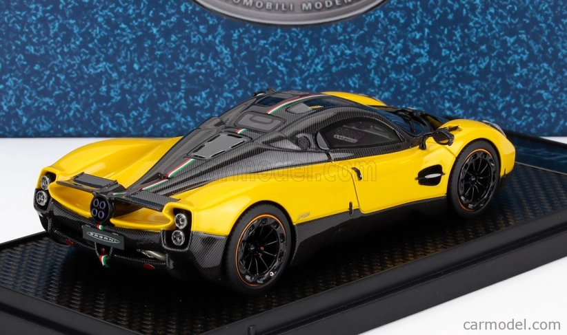 Bbr-models Pagani Utopia 2022 1:43 Žlutý Karbon - Giallo Ginevra Carbonio