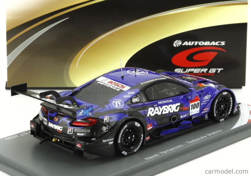 Spark-model Honda Nsx-gt Team Stanley Kunimitsu N 100 Gt500 Class