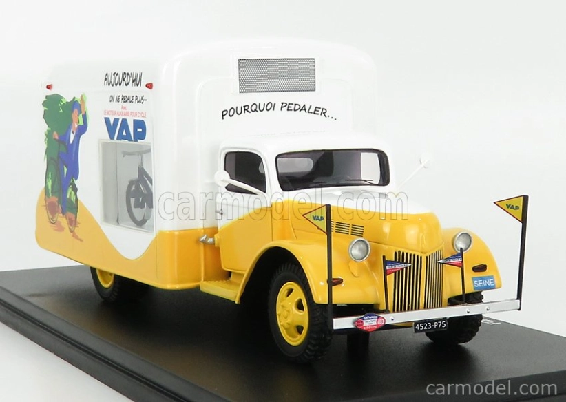 Perfex Ford usa Truck Van Poissy Vap Tdf 1951 1:43 Žlutá Bílá