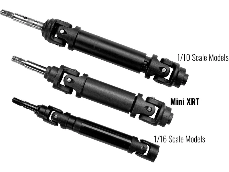 RC auto Traxxas Mini XRT 1:12 VXL-3s 4WD RTR, modrá