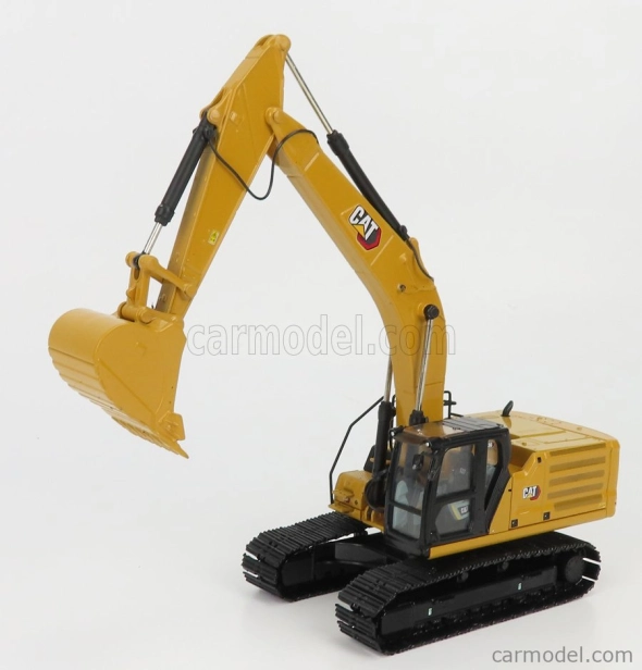 Dm-models Caterpillar Cat336 Escavatore Cingolato - Tractor Hydraulic Excavator Scraper - Next Generation 1:50 Žlutá Černá