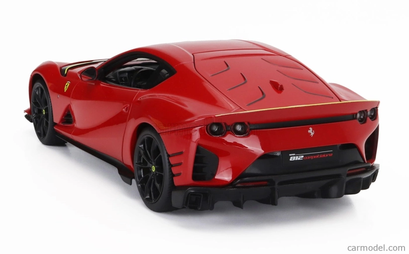 Bburago Ferrari 812 Competizione 2021 1:18 Rosso Corsa – červená
