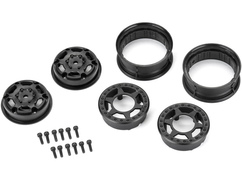 Pro-Line 1.55" 1:10 Holcomb Crawler Bead-Loc H12 čierna (2)