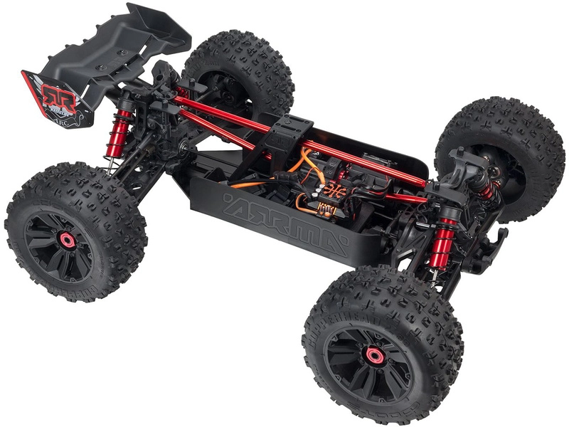 RC auto Arrma Kraton 8S V2 BLX 1:5 Smart RTR, oranžová