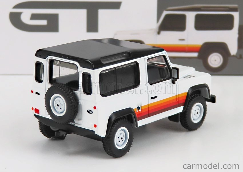 Truescale Land rover Defender 90 Wagon Lhd 1983 1:64 Bílá
