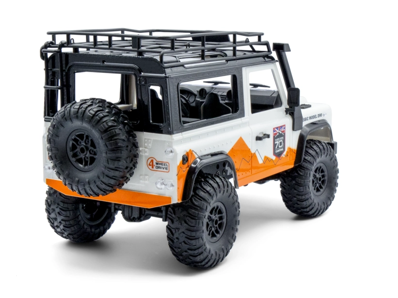 RC auto Land Rover Trail V2 1/12 RTR 4WD, bílá