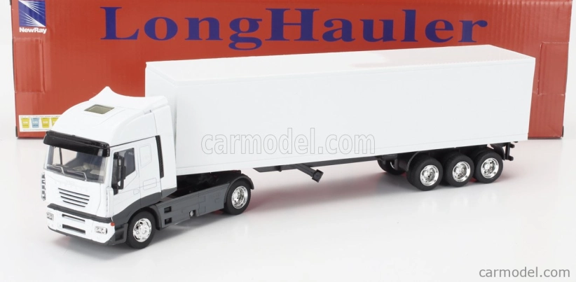Newray Iveco fiat Stralis 540 Truck Cassonato 2009 1:43 Bílá