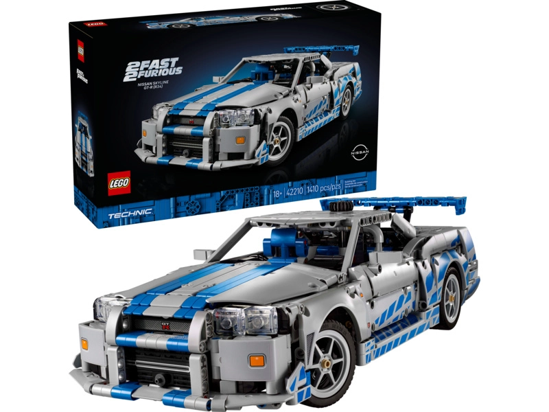LEGO Technic - 2 Fast 2 Furious Car Nissan Skyline GT-R (R34)