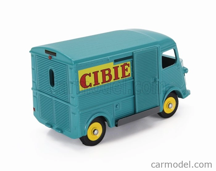 Edicola Citroen Set L'indispensable Citroen 2x H-type 1200kg Van Cibie 1955 - Coffret Box 1:43 Stříbrná Modrá