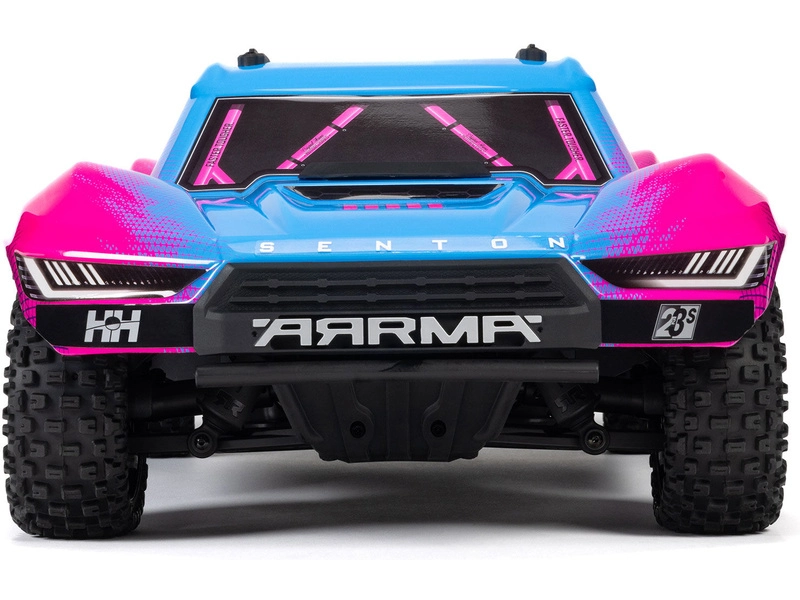 RC auto Arrma Senton 223S BLX 4WD 1:10 RTR DSC, červené